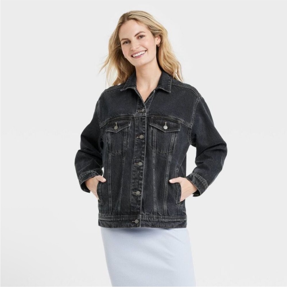 Universal Thread Black Denim Jacket